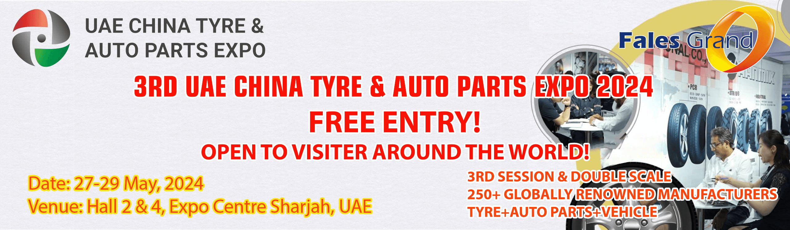 UAE China Tyre & Auto Parts Expo 2024